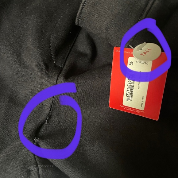 NWT! SPANX Polished Ankle Slim. Classic navy Style20365. XSP, LP, XLT left - Picture 16 of 16